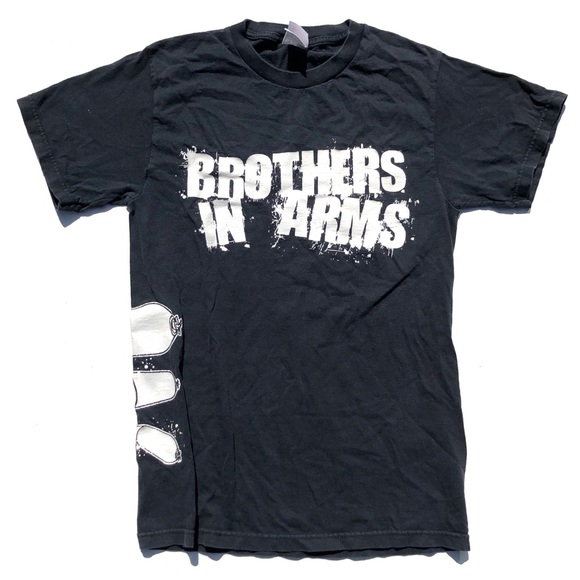 Fruit of the Loom Other - Brothers in Arms Atomic Bombs Band T-Shirt